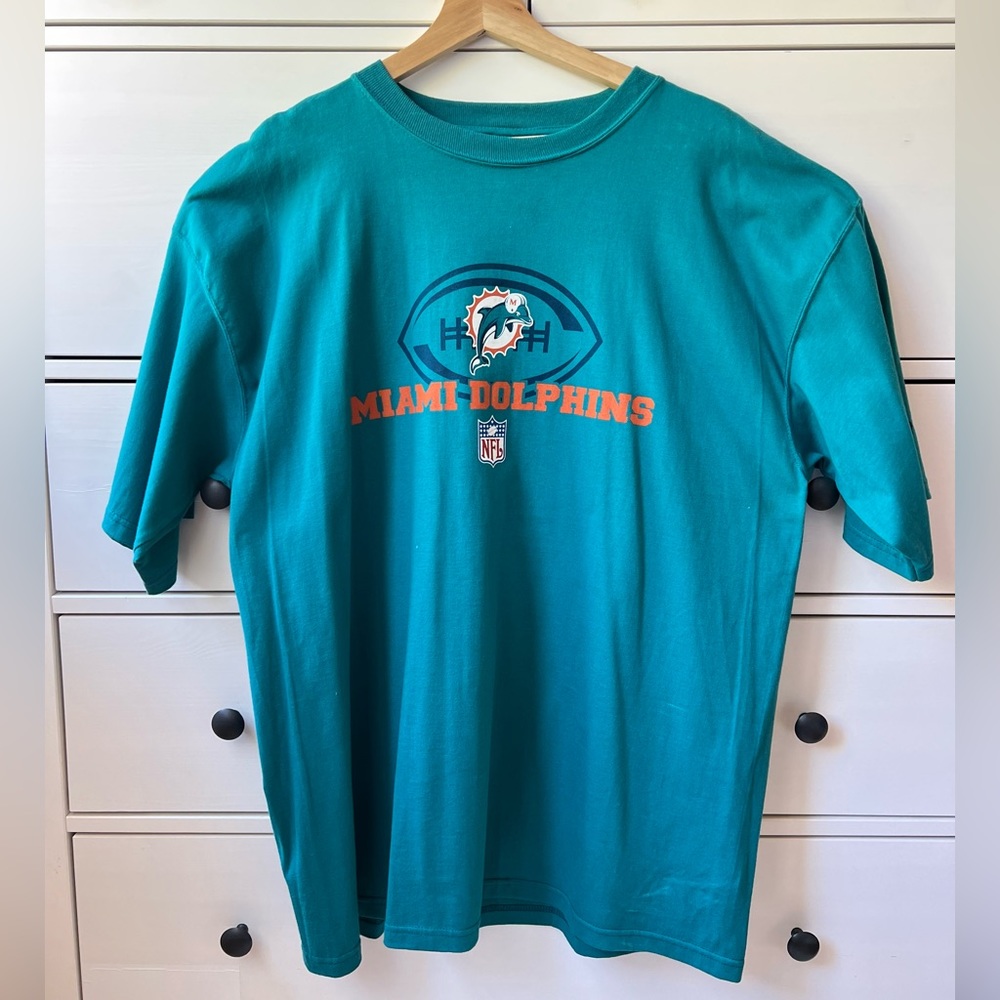 Puma Teal Miami Dolphins Graphic Tee